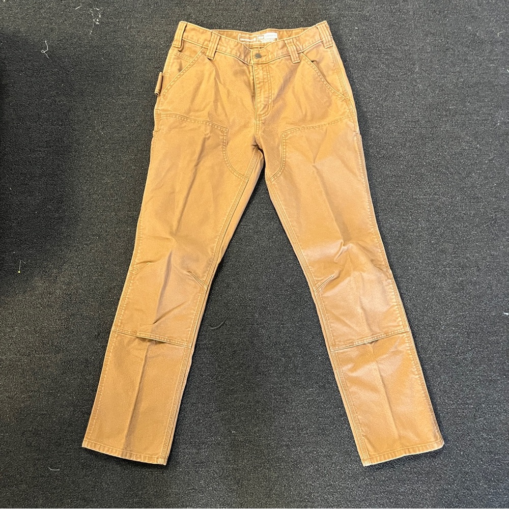 Carhartt 32x32 straight fit rugged flex double front multi pocket work pants